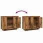 vidaXL Sideboard Altholz-Optik 92x35x75 cm Holzwerkstoff vidaXL Sideboard Altholz-Optik 92x35x75 cm Holzwerkstoff