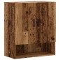 vidaXL Wandschrank Altholz-Optik 60x31x70 cm Holzwerkstoff vidaXL Wandschrank Altholz-Optik 60x31x70 cm Holzwerkstoff