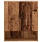 vidaXL Wandschrank Altholz-Optik 60x31x70 cm Holzwerkstoff vidaXL Wandschrank Altholz-Optik 60x31x70 cm Holzwerkstoff