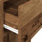 vidaXL Computerschrank mit Schublade Altholz-Optik 30x44x74 cm