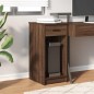vidaXL Computerschrank mit Schublade Braun Eichen-Optik 35x45x77 cm vidaXL Computerschrank mit Schublade Braun Eichen-Optik 35x45x77 cm