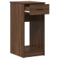 vidaXL Computerschrank mit Schublade Braun Eichen-Optik 35x45x77 cm vidaXL Computerschrank mit Schublade Braun Eichen-Optik 35x45x77 cm