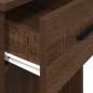 vidaXL Computerschrank mit Schublade Braun Eichen-Optik 35x45x77 cm vidaXL Computerschrank mit Schublade Braun Eichen-Optik 35x45x77 cm