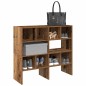 vidaXL Schuhregale 2 Stk. Stapelbar Altholz-Optik 89,5x30x40 cm vidaXL Schuhregale 2 Stk. Stapelbar Altholz-Optik 89,5x30x40 cm