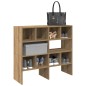 vidaXL Schuhregale 2 Stk. Stapelbar Artisan-Eiche 89,5x30x40 cm vidaXL Schuhregale 2 Stk. Stapelbar Artisan-Eiche 89,5x30x40 cm