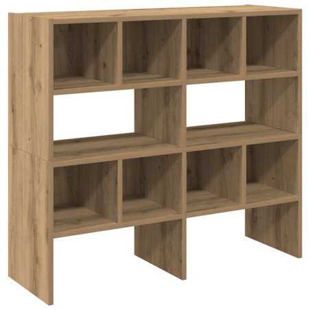 vidaXL Schuhregale 2 Stk. Stapelbar Artisan-Eiche 89,5x30x40 cm