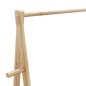 vidaXL Kleiderständer mit Ablagen 96x45,5x150,5 cm Bambus vidaXL Kleiderständer mit Ablagen 96x45,5x150,5 cm Bambus