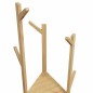 vidaXL Kleiderständer mit Haken und Ablagen 39x33x166 cm Bambus vidaXL Kleiderständer mit Haken und Ablagen 39x33x166 cm Bambus
