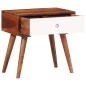 vidaXL Beistelltisch 45x30x45 cm Massivholz Akazie