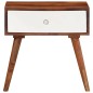 vidaXL Beistelltisch 45x30x45 cm Massivholz Akazie