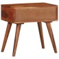 vidaXL Beistelltisch 45x30x45 cm Massivholz Akazie