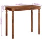 vidaXL Bartisch 120x60x107 cm Massivholz Akazie vidaXL Bartisch 120x60x107 cm Massivholz Akazie