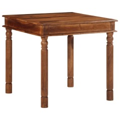 vidaXL Esstisch 80x80x77 cm Massivholz Akazie
