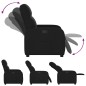vidaXL Relaxsessel Schwarz Stoff vidaXL Relaxsessel Schwarz Stoff