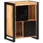 vidaXL Sideboard 55x35x70 cm Raues Mangoholz vidaXL Sideboard 55x35x70 cm Raues Mangoholz