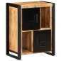 vidaXL Sideboard 55x35x70 cm Raues Mangoholz vidaXL Sideboard 55x35x70 cm Raues Mangoholz