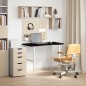 vidaXL Schreibtischplatte Dunkelbraun 100x50x2,5 cm Massivholz Eiche vidaXL Schreibtischplatte Dunkelbraun 100x50x2,5 cm Massivholz Eiche