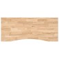 vidaXL Schreibtischplatte Unbehandelt 120x60x2,5 cm Massivholz Eiche vidaXL Schreibtischplatte Unbehandelt 120x60x2,5 cm Massivholz Eiche