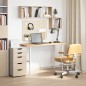 vidaXL Schreibtischplatte Unbehandelt 120x60x2,5 cm Massivholz Eiche vidaXL Schreibtischplatte Unbehandelt 120x60x2,5 cm Massivholz Eiche