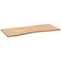 vidaXL Schreibtischplatte Unbehandelt 120x60x2,5 cm Massivholz Eiche vidaXL Schreibtischplatte Unbehandelt 120x60x2,5 cm Massivholz Eiche