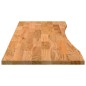 vidaXL Schreibtischplatte Hellbraun 160x50x2,5 cm Massivholz Eiche vidaXL Schreibtischplatte Hellbraun 160x50x2,5 cm Massivholz Eiche