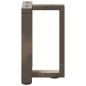 vidaXL Couchtischbeine T-Form 2 Stk. Naturstahl 28x25x(42-43) cm Stahl vidaXL Couchtischbeine T-Form 2 Stk. Naturstahl 28x25x(42-43) cm Stahl