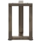 vidaXL Couchtischbeine T-Form 2 Stk. Naturstahl 28x25x(42-43) cm Stahl vidaXL Couchtischbeine T-Form 2 Stk. Naturstahl 28x25x(42-43) cm Stahl