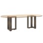 vidaXL Couchtischbeine T-Form 2 Stk. Naturstahl 28x25x(42-43) cm Stahl vidaXL Couchtischbeine T-Form 2 Stk. Naturstahl 28x25x(42-43) cm Stahl