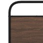 vidaXL Bettgestell ohne Matratze 140x190 cm Braun Eichen-Optik vidaXL Bettgestell ohne Matratze 140x190 cm Braun Eichen-Optik