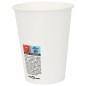 vidaXL Pappbecher 1000 Stk. 12oz 300ml Weiß
