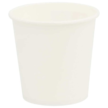 vidaXL Pappbecher 1000 Stk. 4oz 100ml Weiß