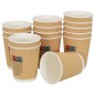 vidaXL Pappbecher 500 Stk. 8oz 200ml Braun vidaXL Pappbecher 500 Stk. 8oz 200ml Braun