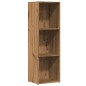 vidaXL Bücherregal Artisan-Eiche 36x30x114 cm Holzwerkstoff