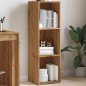 vidaXL Bücherregal Artisan-Eiche 36x30x114 cm Holzwerkstoff