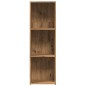vidaXL Bücherregal Artisan-Eiche 36x30x114 cm Holzwerkstoff