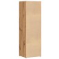 vidaXL Bücherregal Artisan-Eiche 36x30x114 cm Holzwerkstoff