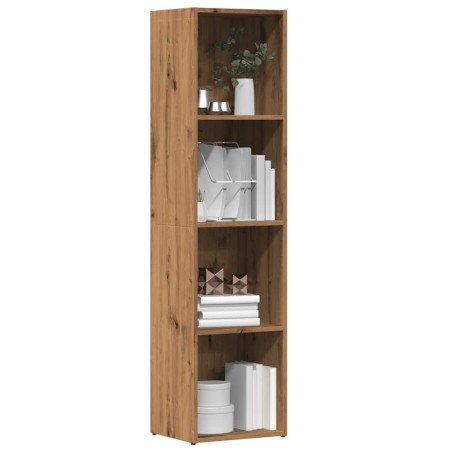 vidaXL Bücherregal Artisan-Eiche 36x30x143 cm Holzwerkstoff