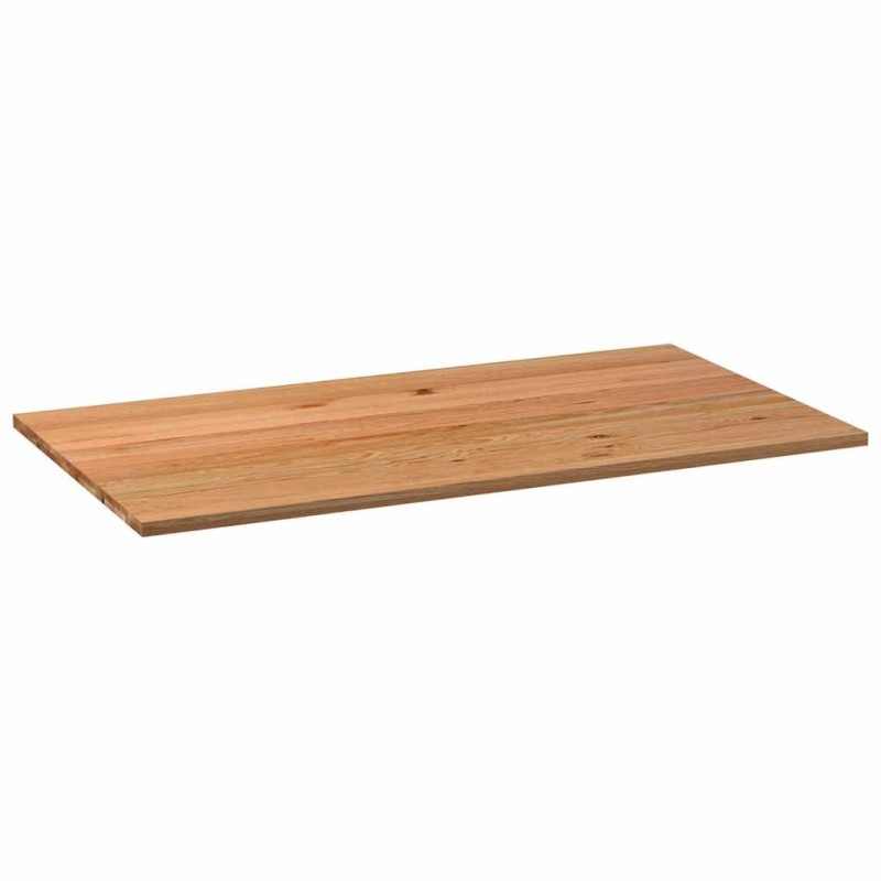 vidaXL Tischplatte Hellbraun 220x120x4 cm Massivholz Eiche Rechteckig vidaXL Tischplatte Hellbraun 220x120x4 cm Massivholz Eiche Rechteckig