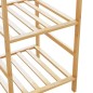 vidaXL Kleiderständer mit Ablagen 100x50x184,5 cm Bambus vidaXL Kleiderständer mit Ablagen 100x50x184,5 cm Bambus