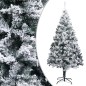 Künstlicher Weihnachtsbaum LEDs & Kugeln Beschneit Grün 400 cm Künstlicher Weihnachtsbaum LEDs & Kugeln Beschneit Grün 400 cm