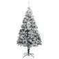 Künstlicher Weihnachtsbaum LEDs & Kugeln Beschneit Grün 400 cm Künstlicher Weihnachtsbaum LEDs & Kugeln Beschneit Grün 400 cm