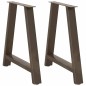 vidaXL Couchtischbeine A-Form 2 Stk. 80x(72-73) cm Stahl vidaXL Couchtischbeine A-Form 2 Stk. 80x(72-73) cm Stahl