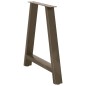 vidaXL Couchtischbeine A-Form 2 Stk. 80x(72-73) cm Stahl vidaXL Couchtischbeine A-Form 2 Stk. 80x(72-73) cm Stahl