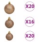 Künstlicher Weihnachtsbaum LEDs & Kugeln Beschneit Grün 400 cm Künstlicher Weihnachtsbaum LEDs & Kugeln Beschneit Grün 400 cm