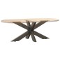 vidaXL Couchtischbein in Spinnenform Naturstahl 98x58x(42-43) cm Stahl vidaXL Couchtischbein in Spinnenform Naturstahl 98x58x(42-43) cm Stahl