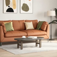 vidaXL Couchtischbeine Naturstahl 2 Stk. 30x(30-31) cm Stahl