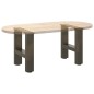 vidaXL Couchtischbeine Naturstahl 2 Stk. 30x(30-31) cm Stahl vidaXL Couchtischbeine Naturstahl 2 Stk. 30x(30-31) cm Stahl