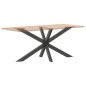 vidaXL Esstischbein in Spinnenform Anthrazit 150x78x(72-73) cm Stahl vidaXL Esstischbein in Spinnenform Anthrazit 150x78x(72-73) cm Stahl