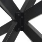 vidaXL Esstischbein in Spinnenform Anthrazit 150x78x(72-73) cm Stahl vidaXL Esstischbein in Spinnenform Anthrazit 150x78x(72-73) cm Stahl
