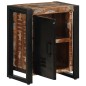 vidaXL Nachttische 2 Stk. Mehrfarbig Raues Mangoholz vidaXL Nachttische 2 Stk. Mehrfarbig Raues Mangoholz